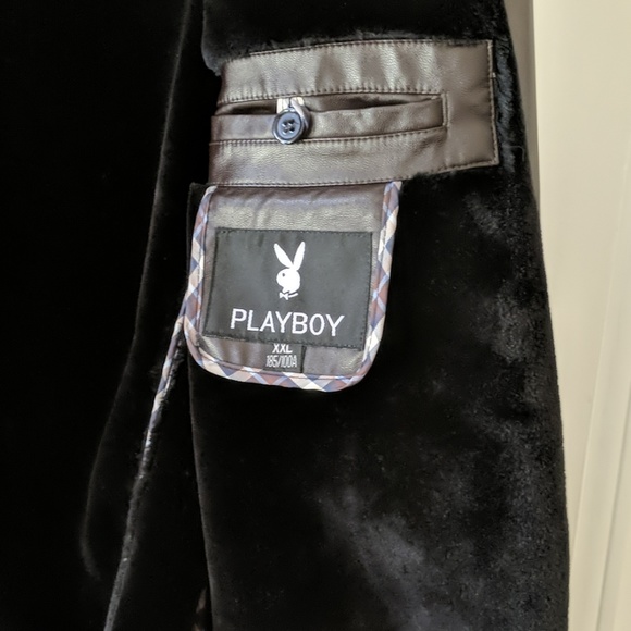 Vintage Leather Playboy Jacket never worn - Picture 2 of 4